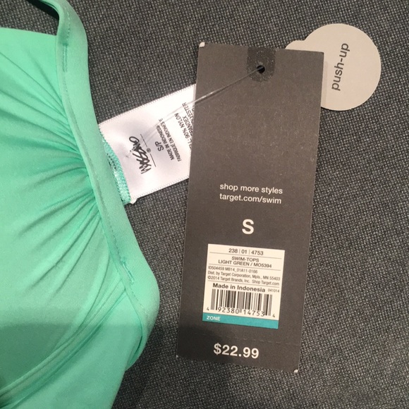 BRAND NEW Swim Top Mint - Picture 2 of 3